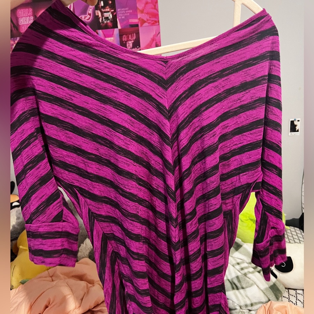 y2k stripped long sleeve